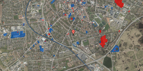 Jordforureningskort på Hansensvej 6, 4200 Slagelse