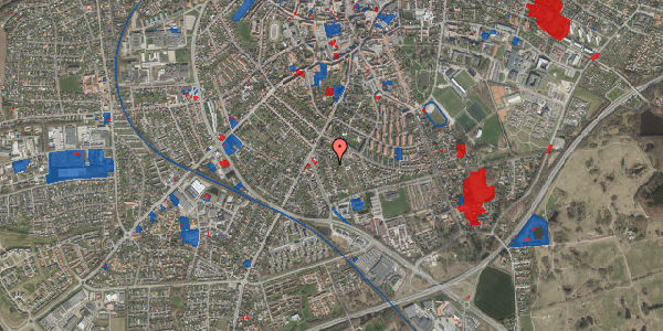 Jordforureningskort på Hansensvej 9, 4200 Slagelse