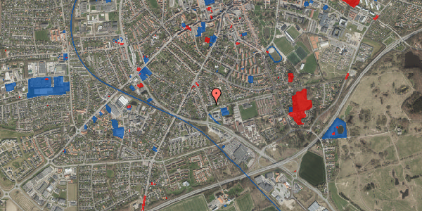 Jordforureningskort på Hansensvej 26, 4200 Slagelse