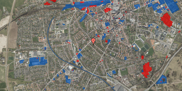 Jordforureningskort på Hans Tausensgade 36, 4200 Slagelse