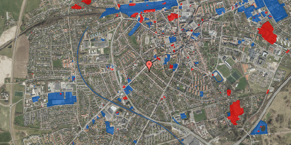 Jordforureningskort på Hans Tausensgade 38, 4200 Slagelse