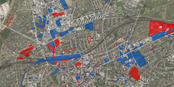 Jordforureningskort på Kastanievej 7, 4200 Slagelse