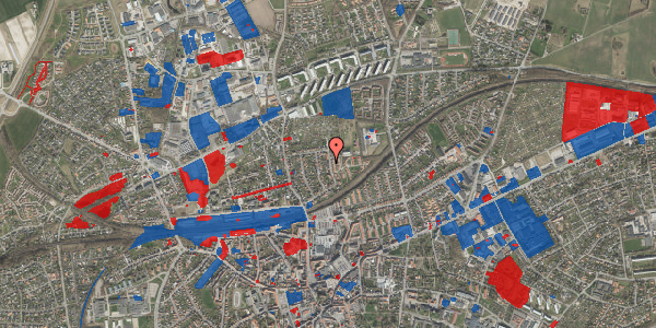 Jordforureningskort på Kastanievej 11, 4200 Slagelse