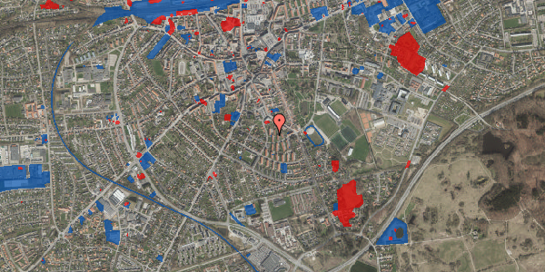 Jordforureningskort på Klostergade 19, st. 2, 4200 Slagelse