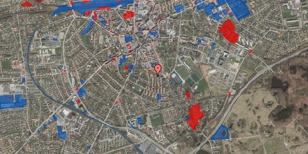 Jordforureningskort på Klostergade 21, st. 3, 4200 Slagelse