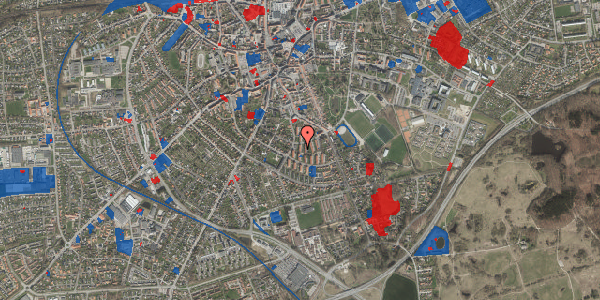 Jordforureningskort på Klostergade 22, 2. tv, 4200 Slagelse