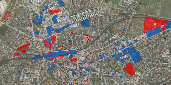 Jordforureningskort på Krudthusvej 8, 4200 Slagelse