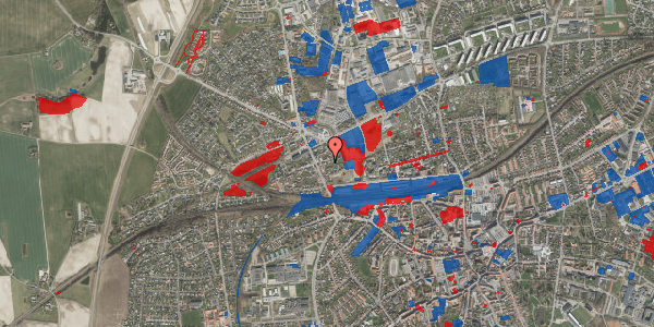 Jordforureningskort på Købmagergade 6A, 4200 Slagelse