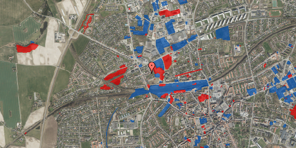 Jordforureningskort på Købmagergade 6B, 4200 Slagelse