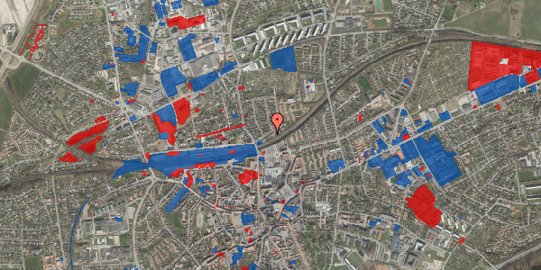 Jordforureningskort på Lindevej 12, 4200 Slagelse