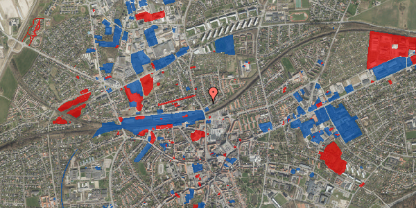 Jordforureningskort på Platanvej 1, 2. , 4200 Slagelse