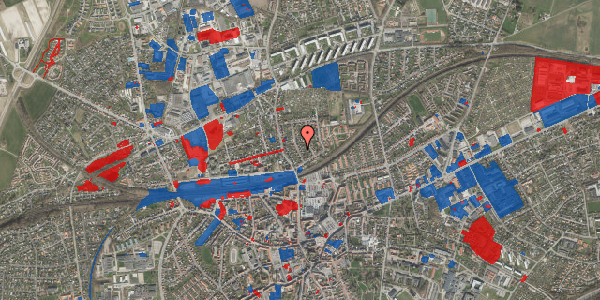 Jordforureningskort på Platanvej 8, 4200 Slagelse