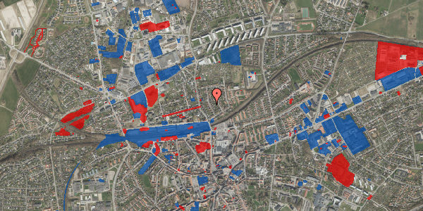 Jordforureningskort på Platanvej 10, 4200 Slagelse