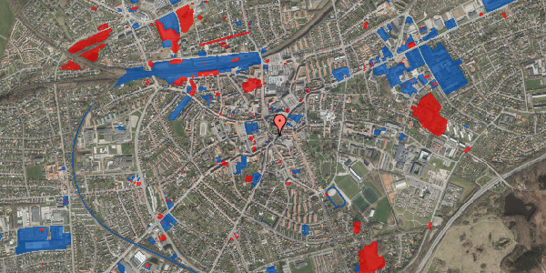 Jordforureningskort på Rosengade 1, 2. , 4200 Slagelse