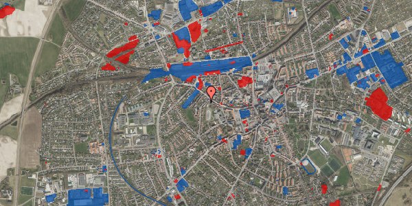 Jordforureningskort på Sct.Pedersgade 3, st. th, 4200 Slagelse