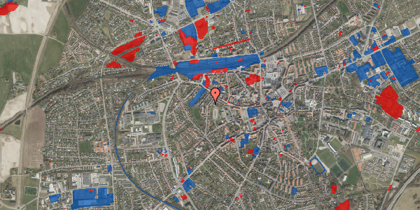 Jordforureningskort på Sct.Pedersgade 9A, 4200 Slagelse