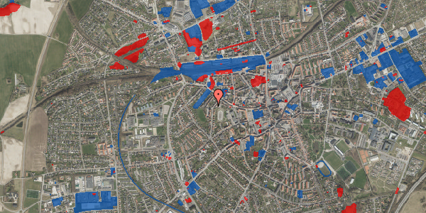 Jordforureningskort på Sct.Pedersgade 14B, 4200 Slagelse