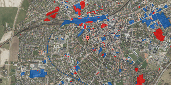 Jordforureningskort på Sct.Pedersgade 23, 4200 Slagelse