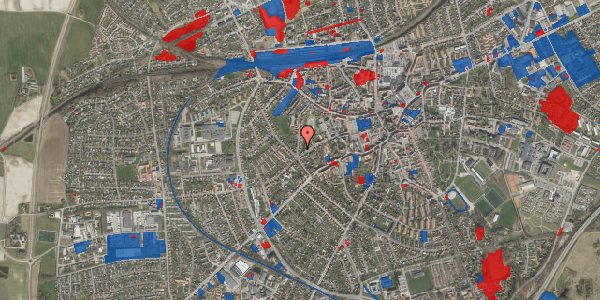 Jordforureningskort på Sct.Pedersgade 33, 4200 Slagelse