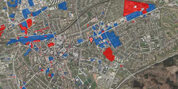 Jordforureningskort på Skovvejen 5, 4200 Slagelse