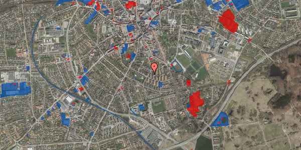 Jordforureningskort på Slotsvænget 19, st. th, 4200 Slagelse