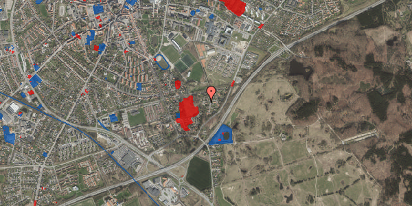 Jordforureningskort på Teglparken 14, 4200 Slagelse