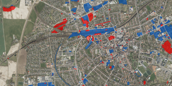 Jordforureningskort på Tordenskjoldsgade 14, 4200 Slagelse