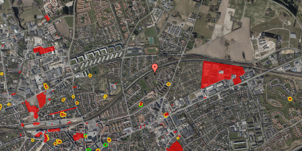 Jordforureningskort på Tømrervej 11, 4200 Slagelse