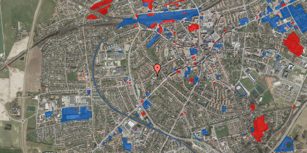 Jordforureningskort på Vestergade 11, 4200 Slagelse