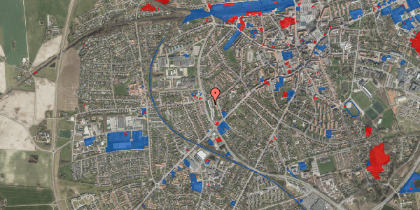 Jordforureningskort på Vesterport 6, 1. th, 4200 Slagelse