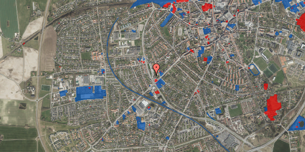 Jordforureningskort på Vesterport 20, 2. th, 4200 Slagelse