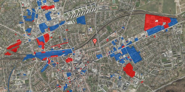 Jordforureningskort på Vibevej 1, 4200 Slagelse