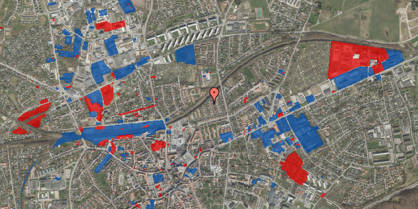 Jordforureningskort på Vibevej 11, 4200 Slagelse