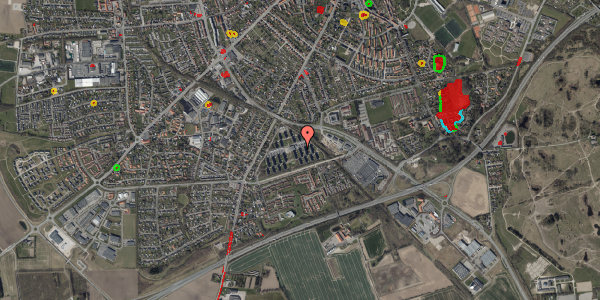 Jordforureningskort på Ærøvej 56, st. th, 4200 Slagelse