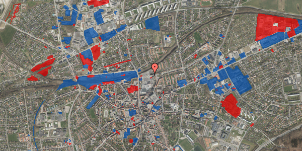 Jordforureningskort på Østerbro 13, st. th, 4200 Slagelse