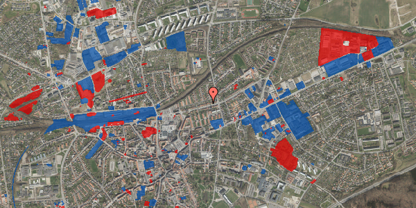 Jordforureningskort på Østerbro 55, 4200 Slagelse