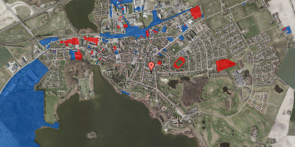 Jordforureningskort på Østervang 8, 4930 Maribo