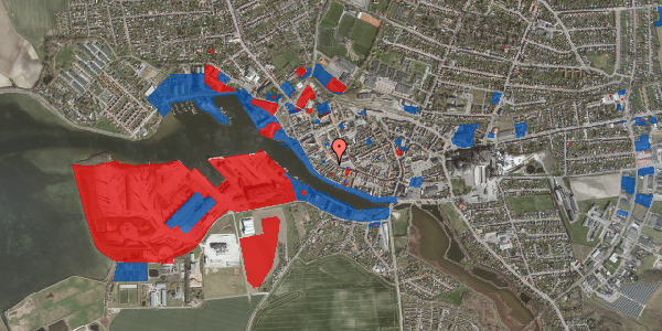 Jordforureningskort på Bibrostræde 8, 4900 Nakskov