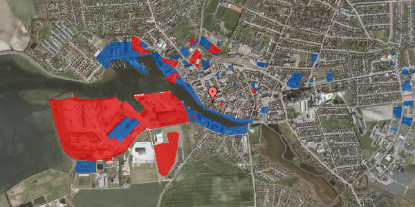 Jordforureningskort på Bibrostræde 17, 4900 Nakskov