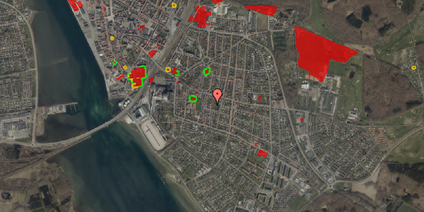 Jordforureningskort på Classensgade 26, st. , 4800 Nykøbing F