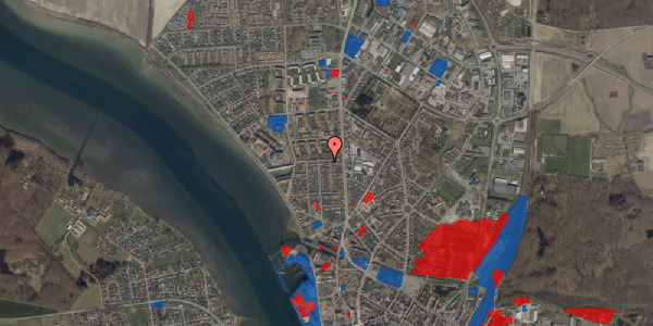 Jordforureningskort på Colbjørnsensvej 13, 4800 Nykøbing F