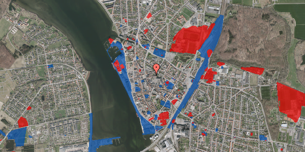 Jordforureningskort på Dronningensgade 17B, 4800 Nykøbing F