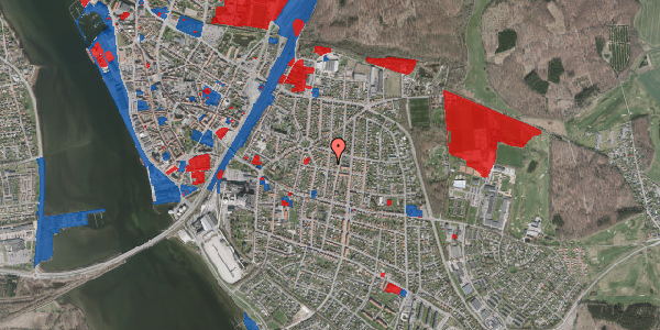 Jordforureningskort på Jes Jessensgade 66, 4800 Nykøbing F