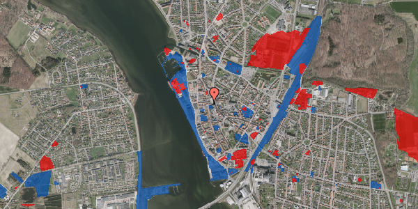 Jordforureningskort på Langgade 3, st. tv, 4800 Nykøbing F