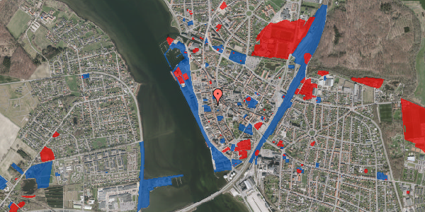 Jordforureningskort på Langgade 22C, kl. , 4800 Nykøbing F