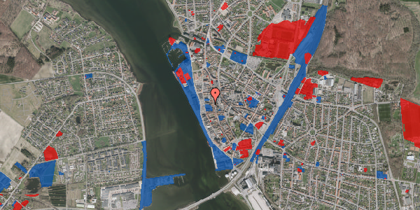 Jordforureningskort på Langgade 22E, kl. , 4800 Nykøbing F