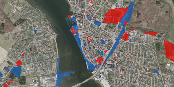 Jordforureningskort på Langgade 24, st. tv, 4800 Nykøbing F