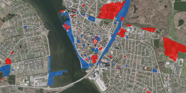 Jordforureningskort på Nygade 24F, 4800 Nykøbing F