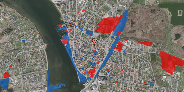 Jordforureningskort på Skolegade 15, 4800 Nykøbing F