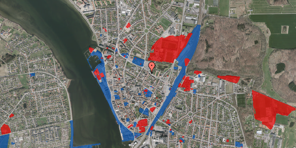 Jordforureningskort på Skolegade 35, 1. th, 4800 Nykøbing F